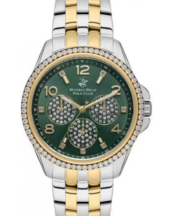 Ceas pentru femei BEVERLY HILLS BP3572C.270 in nuanta de verde, un cadou la moda