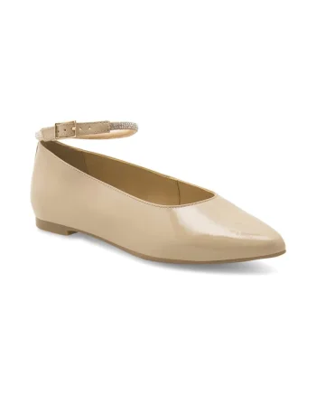 Balerini dama,  432067, Piele lacuita, Bej