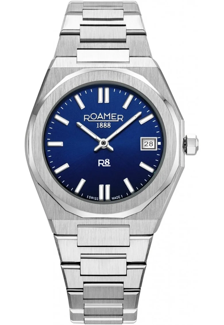 Ceas de dama  972857 41 45 20, culoare bleumarin, clasic, potrivit pentru perechi