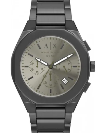 Ceas de barbati  AX4296, gri, fashion