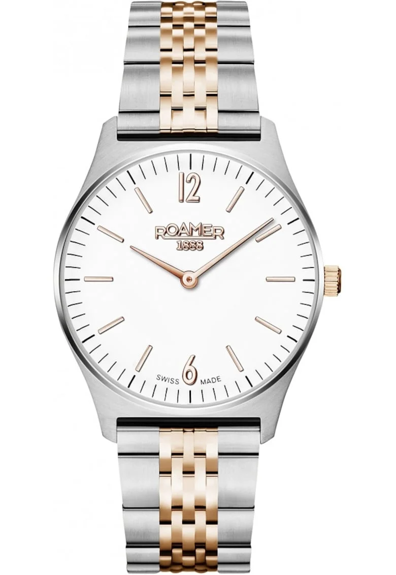 Ceas de dama  650815 41 35 50, roz si auriu, clasic
