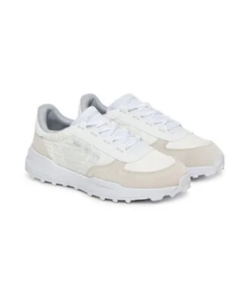 Pantofi sport pentru barbati,  305650146, piele naturala, alb, Alb