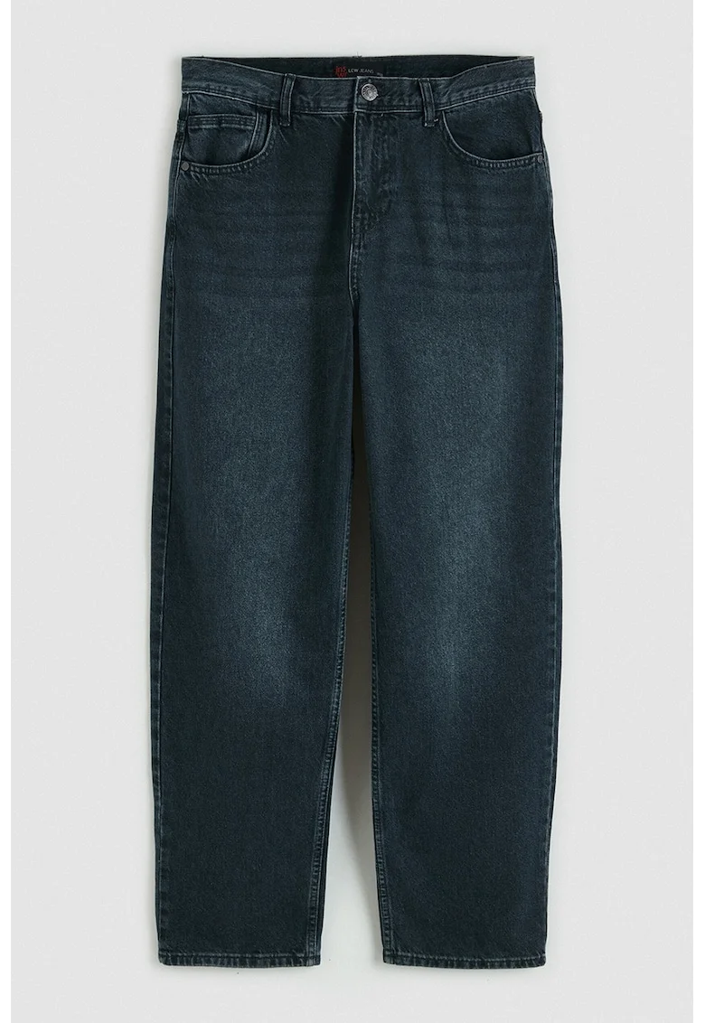 Blugi relaxed fit, Albastru ultramarin