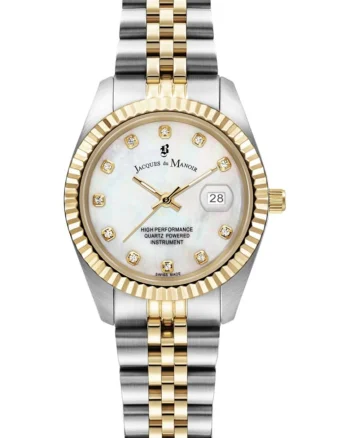 Ceas de dama JACQUES DU JWL01204, clasic, aur