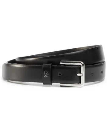 Curea din piele cu catarama metalica Essential,