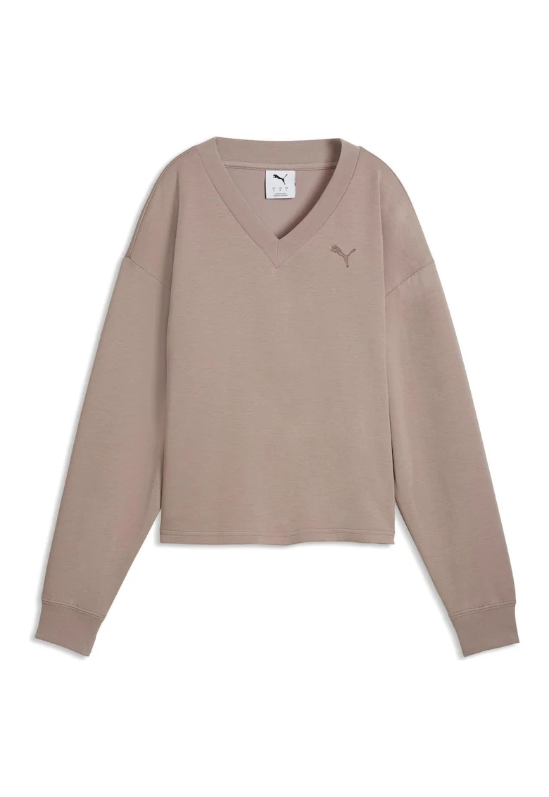 Bluza  ESS ELEVATED Comfort V-neck Crew DK 69181688