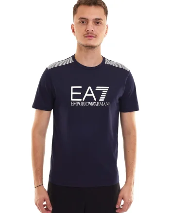 Tricou Emporio Armani  TRAIN 7 LINES M TEE SS 7M000961AF10375UB102