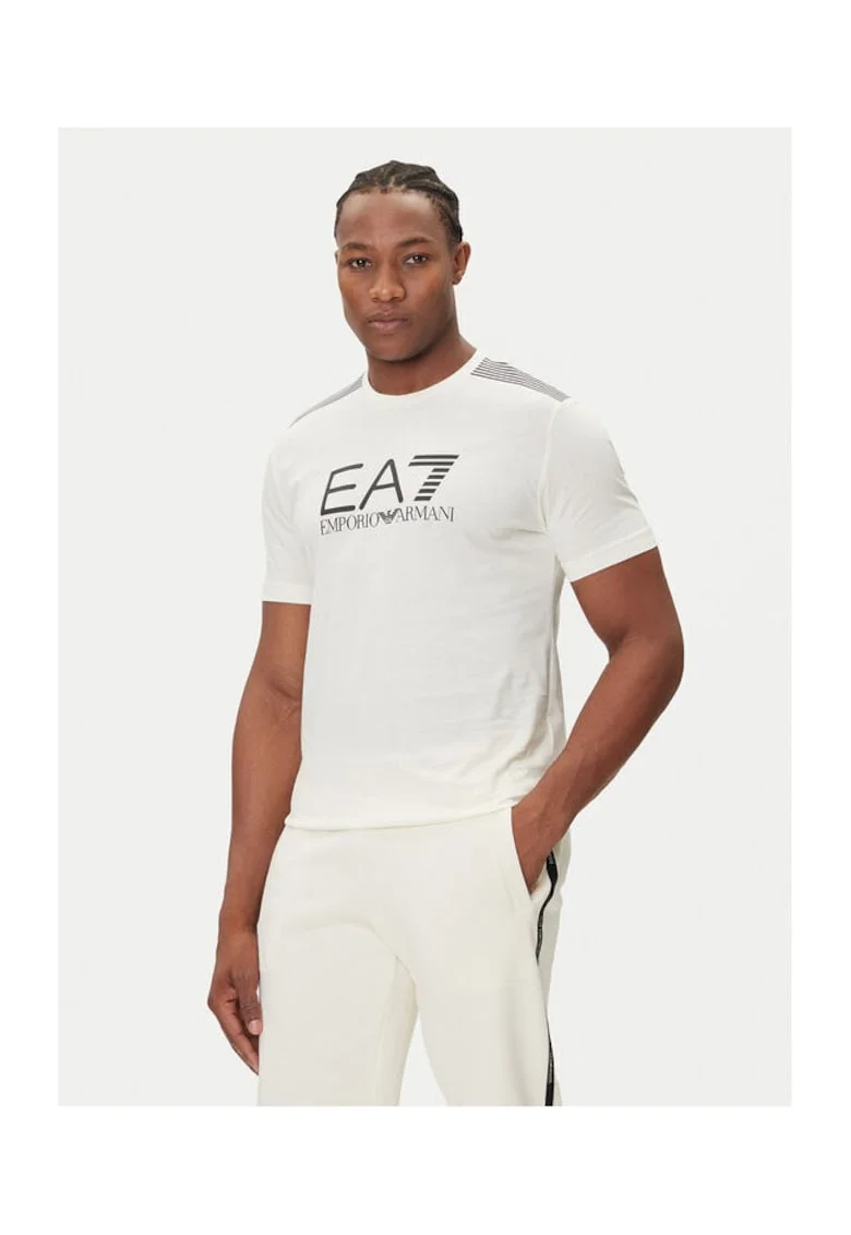 Tricou barbat,  bej, 100% bumbac