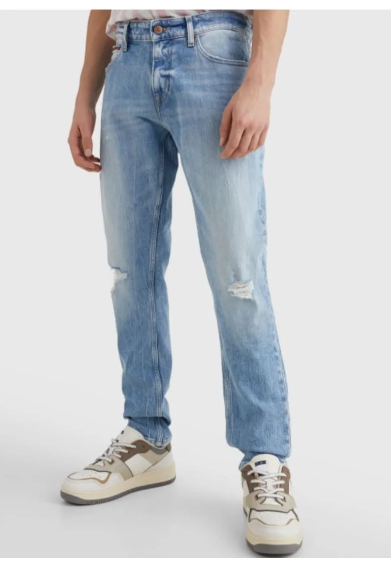 Pantaloni barbati, Albastru