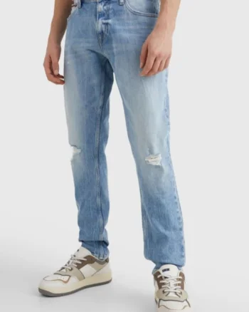 Pantaloni barbati, Albastru