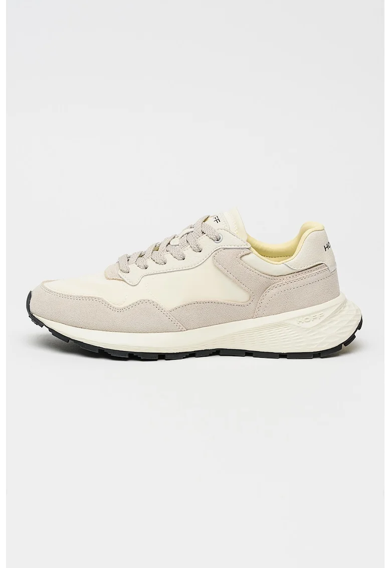 Pantofi sport City MkII de piele intoarsa, Alb murdar/Crem