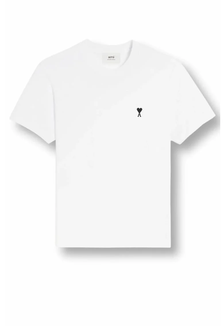 Tricou barbati,  Ami de Coeur, Alb
