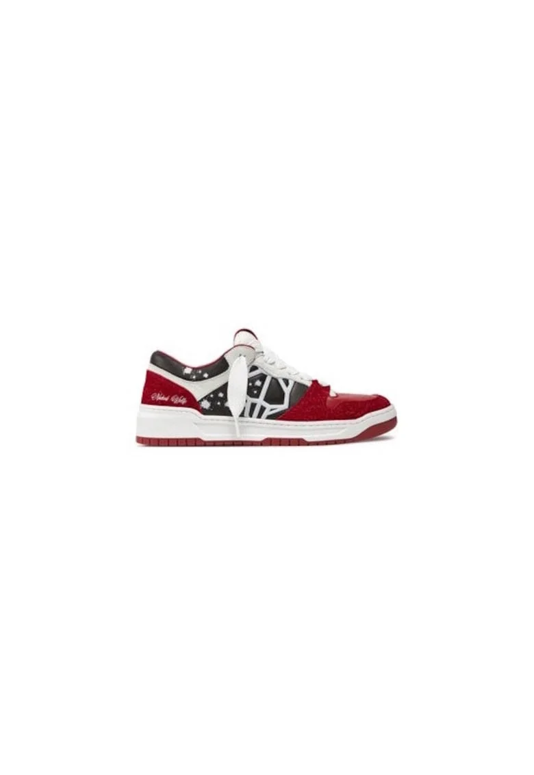 Pantofi sport barbati  304908248, Piele naturala, Rosu, Rosu