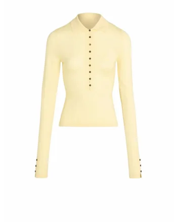 Pulover dama,  Le Polo Merino, Galben