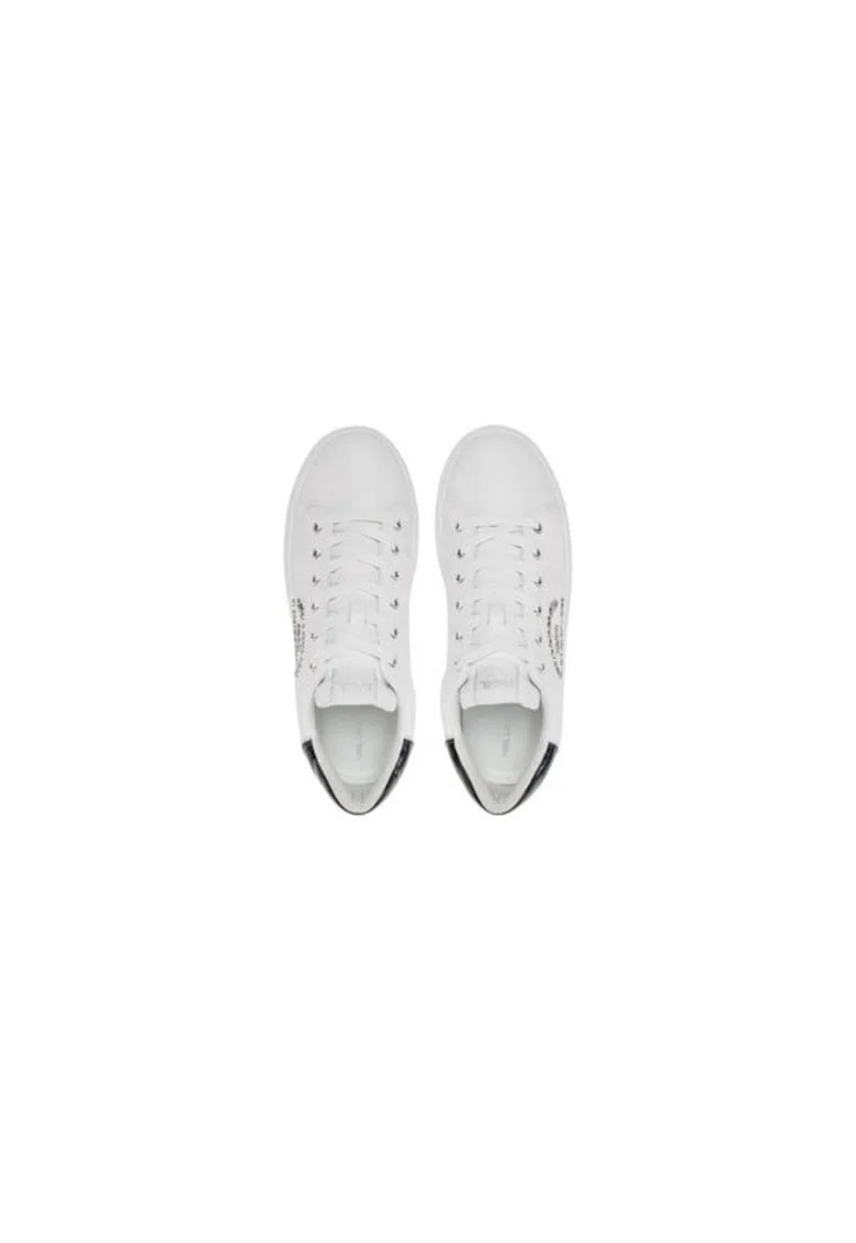 Pantofi sport barbati  305060761, Piele naturala, 46 EU, Alb