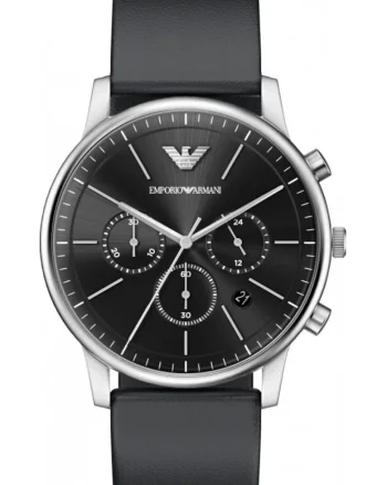 Ceas barbatesc  AR11774, negru, la moda