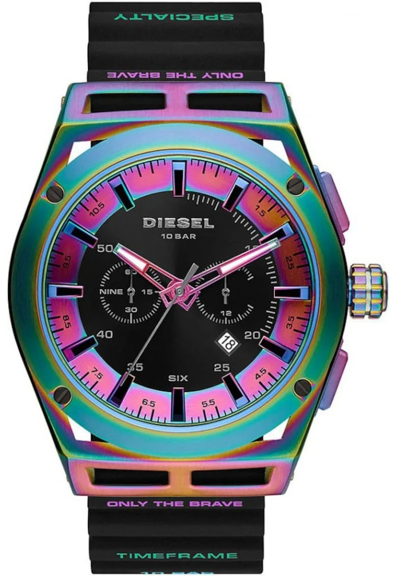 Ceas de barbati  DZ4547 negru, fashion, potrivit pentru inot
