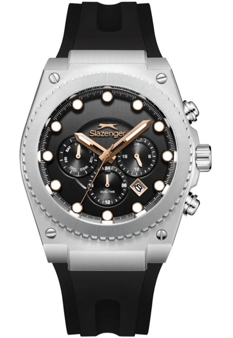 Ceas barbatesc  SL.09.2568.2.351 negru, in stil fashion