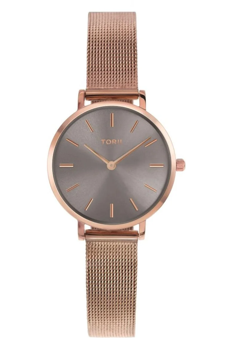 Ceas de dama  R28RS.AR, aur roz fashion clasic