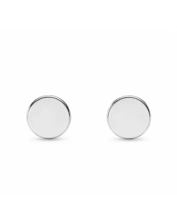 Cercei stud din argint 925, Banut, Produsul este livrat in ambalaj personalizat.