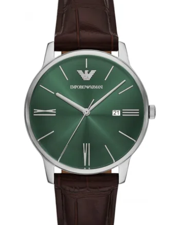 Ceas de barbati  AR11672 clasic verde