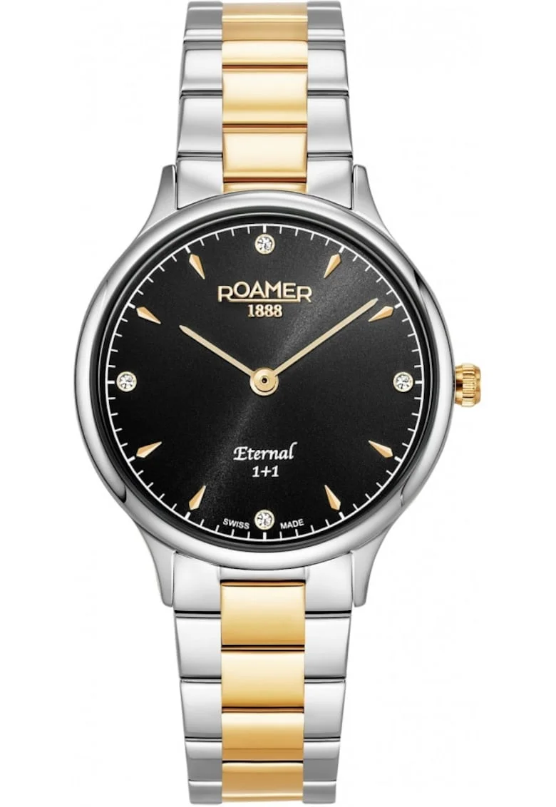 Ceas de dama  863857 47 55 50, clasic, din aur, potrivit pentru cupluri