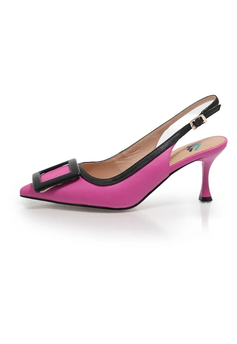 Pantofi Decupati  2602501, Mov