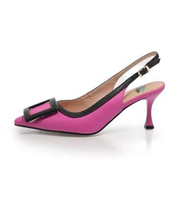 Pantofi Decupati  2602501, Mov