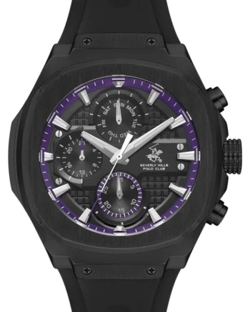 Ceas de barbati BEVERLY HILLS BP3623X.651 negru fashion