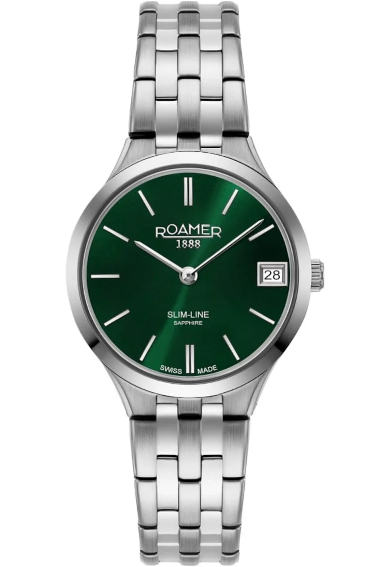 Ceas de dama  512857 41 75 20 verde clasic pentru cupluri