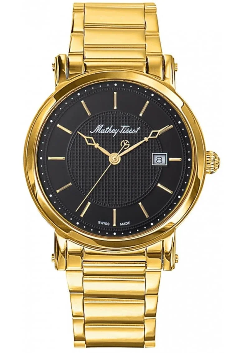 Ceas barbatesc MATHEY-TISSOT HB611251MPN auriu, clasic