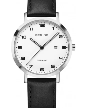 Ceas de dama  18634-404, negru, clasic, potrivit pentru persoanele in varsta