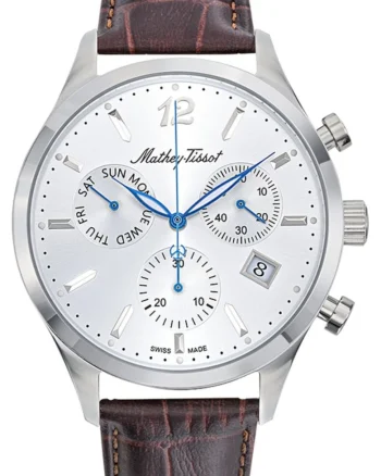 Ceas de lux pentru barbati MATHEY-TISSOT H411CHALS, maro clasic
