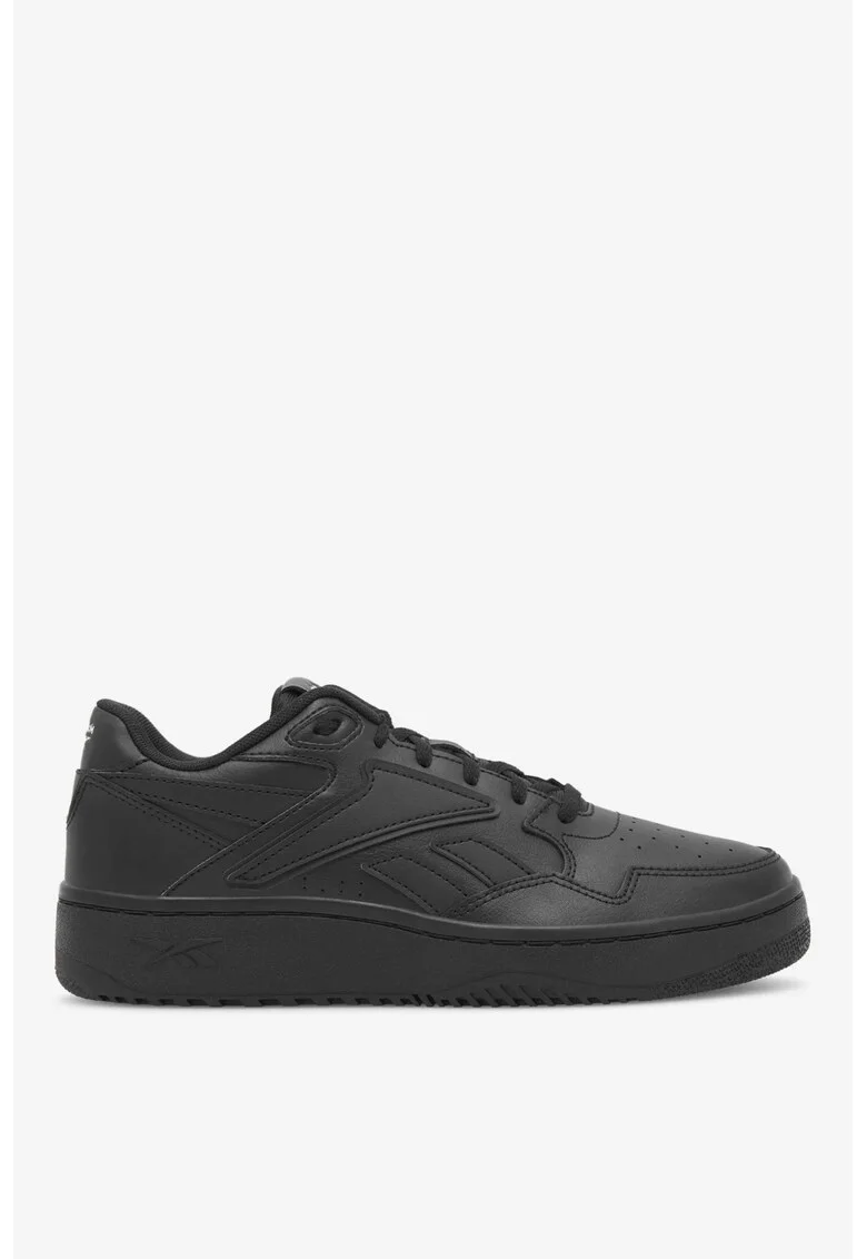 Pantofi sport barbati  5905588391524, Piele naturala, Negru, Negru