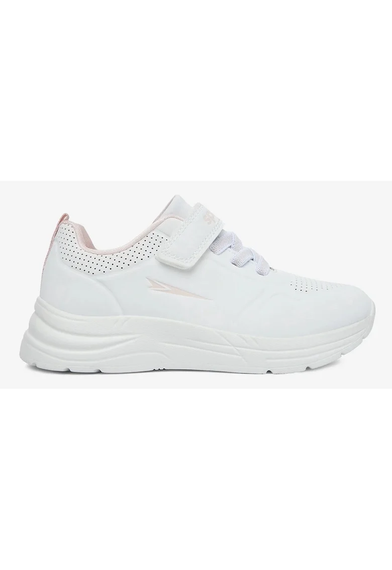 Pantofi sport fete  5903698583532, Piele ecologica, Alb, Alb