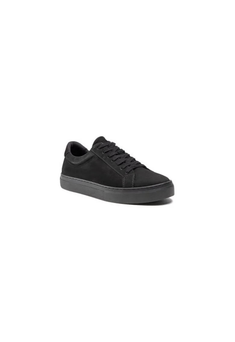 Pantofi sport barbati  300155196, Piele naturala, 46 EU, Negru