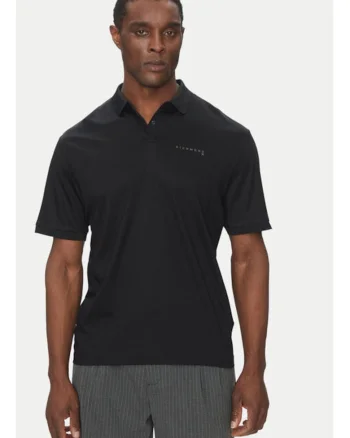 Tricou barbati,  305347916, Lyocell/Bumbac, Negru, Negru