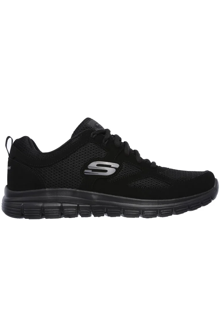Pantofi sport cu garnitura de piele Burns Agoura, Negru