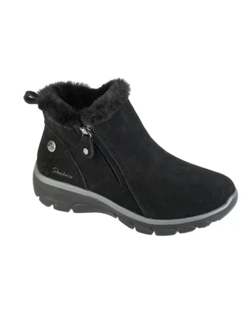 Ghete de iarna dama,  Easy Going - High Zip 2 168042, Negru