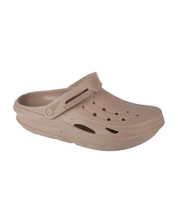 Saboti slingback de cauciuc,  Off Grid Clog 209501, Maro