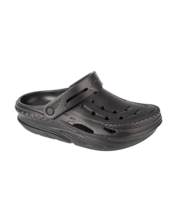 Saboti slingback de cauciuc,  Off Grid Clog 209501, Negru