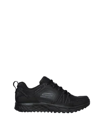 Pantofi sport cu garnituri de piele Escape Plan Trail, Negru