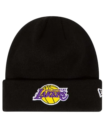 Caciula,  Essential Cuff Beanie Los Angeles Lakers Hat 60348856, Negru, One size