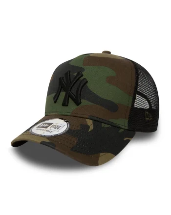 Sapca cu capsa pe partea din spate si logo New York Yankees