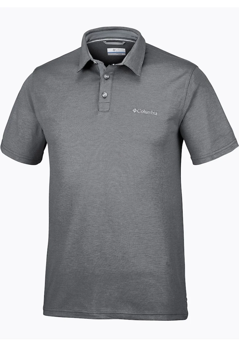 Tricou polo barbati,  Poliester, Gri, Gri