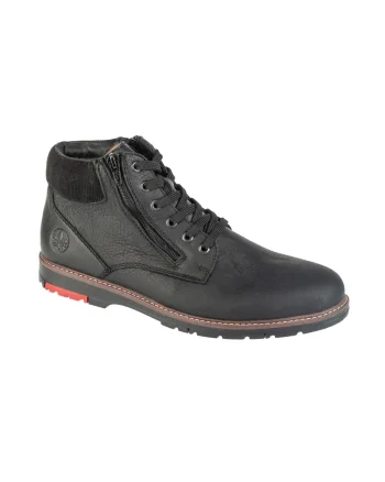 Ghete barbati,  Booties 10503-00, Negru, Negru