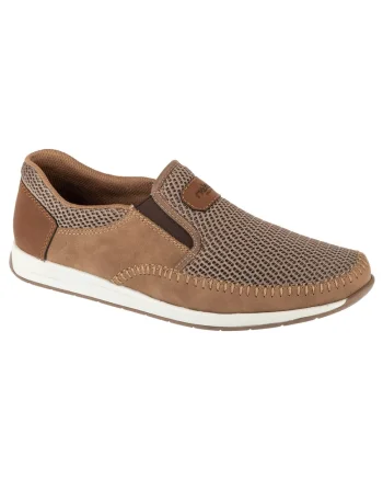 Pantofi casual barbati,  Moccasins 11954, Maro