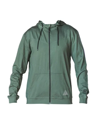 Hanorace,  Indoor Gym Zip-Up Hoodie 102970, Verde