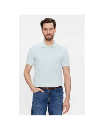 Tricou barbati,  303814113, Bumbac, Albastru, Albastru