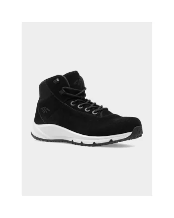 Pantofi de iarna copii  Deep Black, Alb/Negru